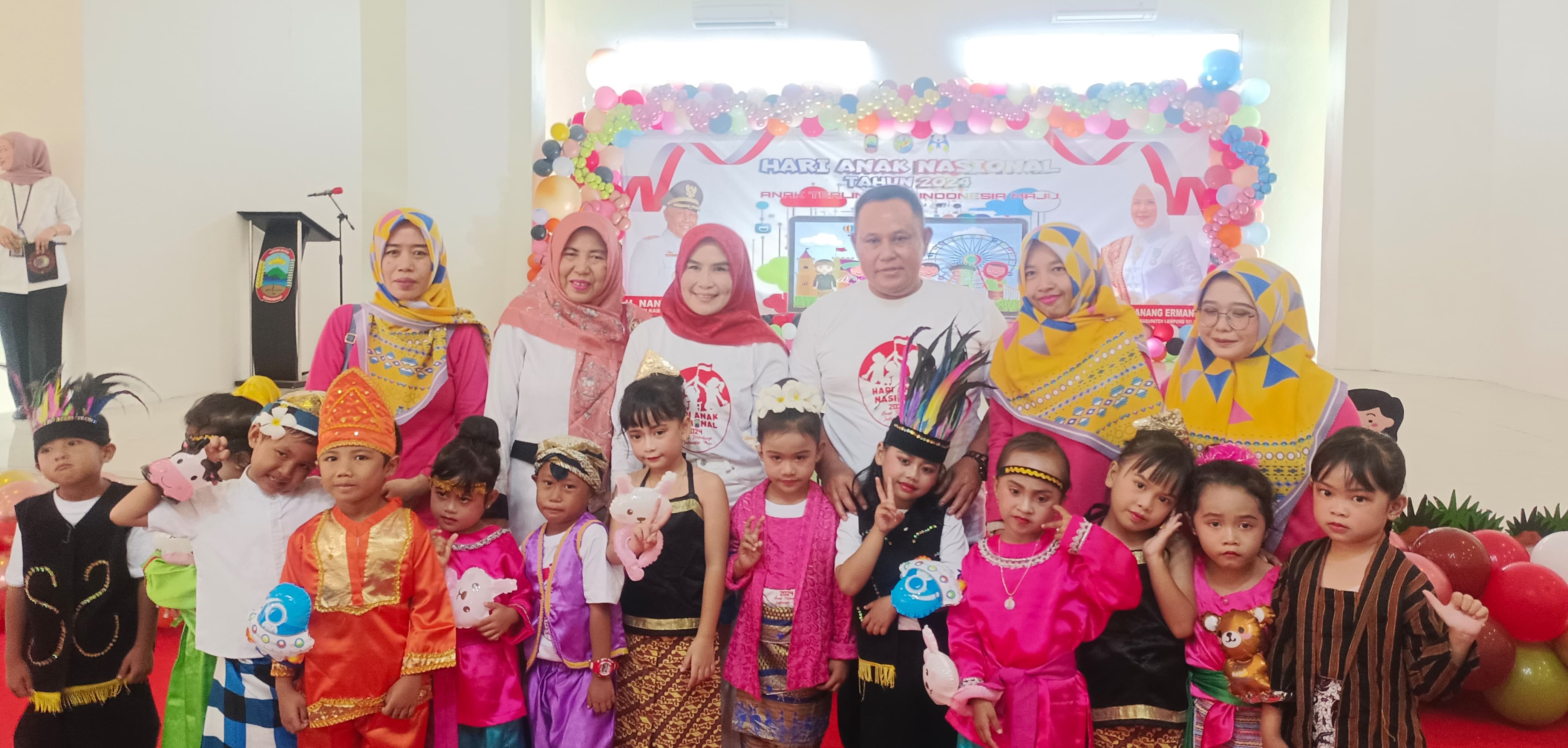 Peringatan Hari Anak Nasional di Lampung Selatan, Bupati: Anak Adalah Kunci Penting Masa Depan Bangsa