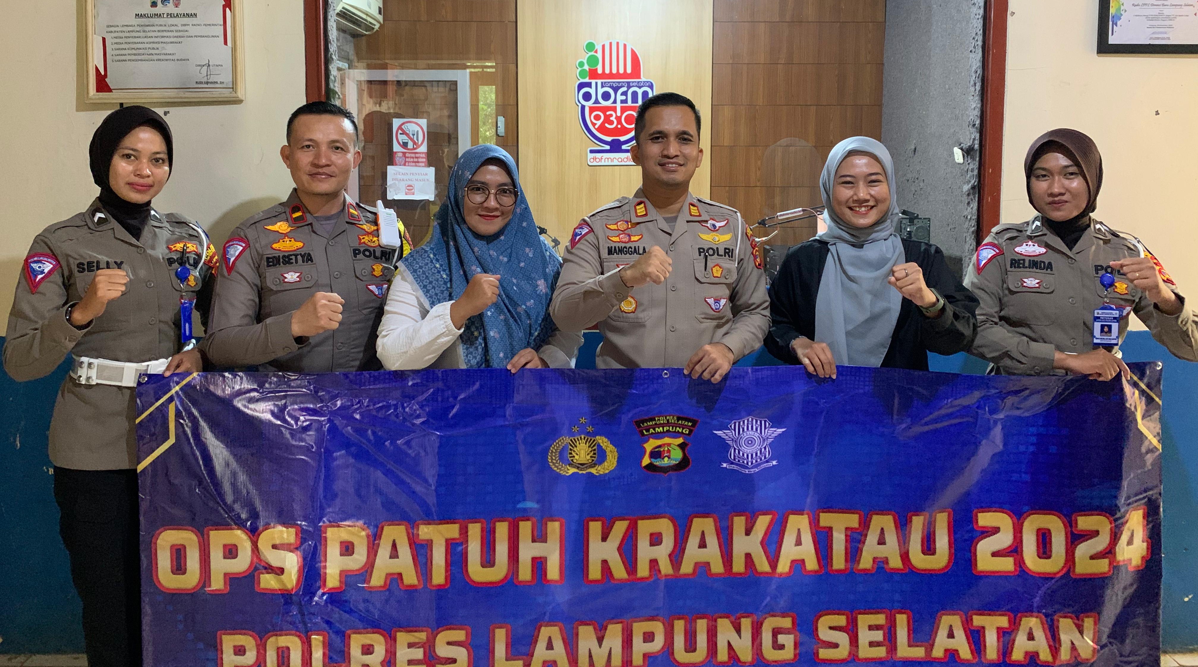 Satlantas Polres Lampung Selatan, Gelar Operasi Patuh Krakatau 2024 