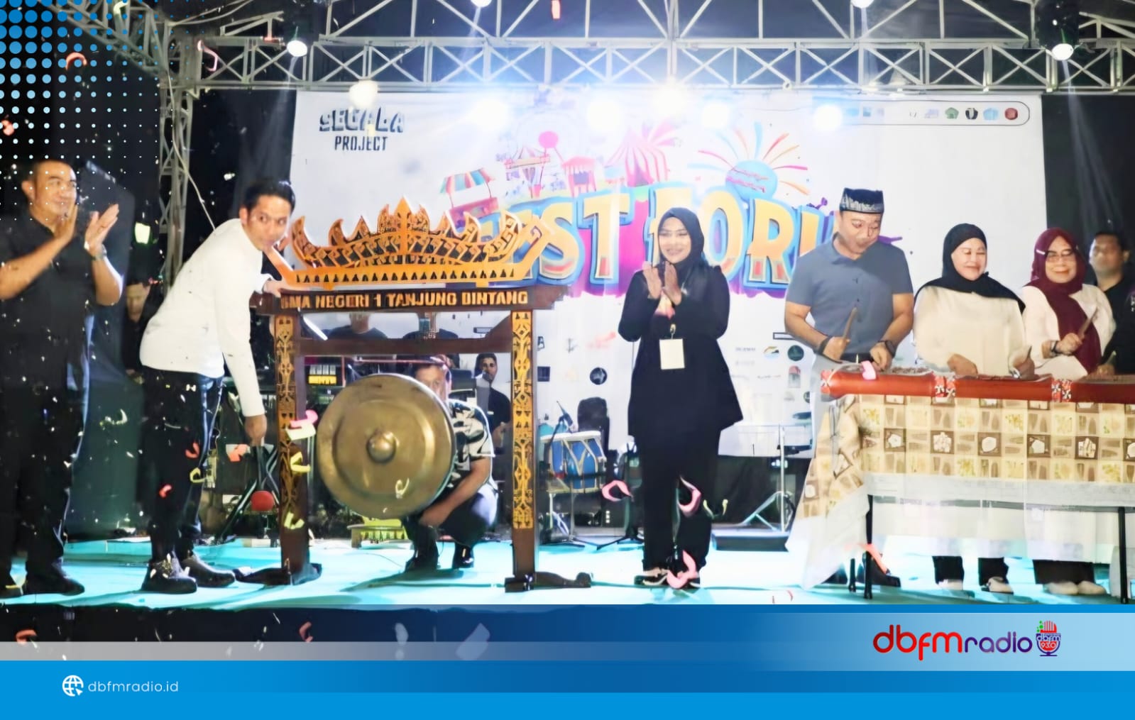 Festival Kuliner Festforia di Jati Baru Resmi Dibuka, Bupati Egi Dorong UMKM Naik Kelas