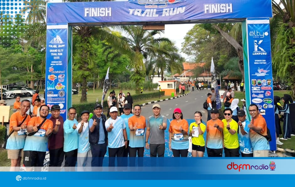 Grand Elty Krakatoa Trail Run 2025 Diikuti 977 Peserta, Lampaui Target Awal