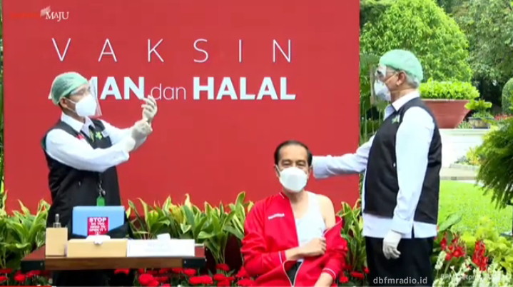 Vaksinasi Tahap 2, Presiden Jokowi Mendapat Giliran Pertama 