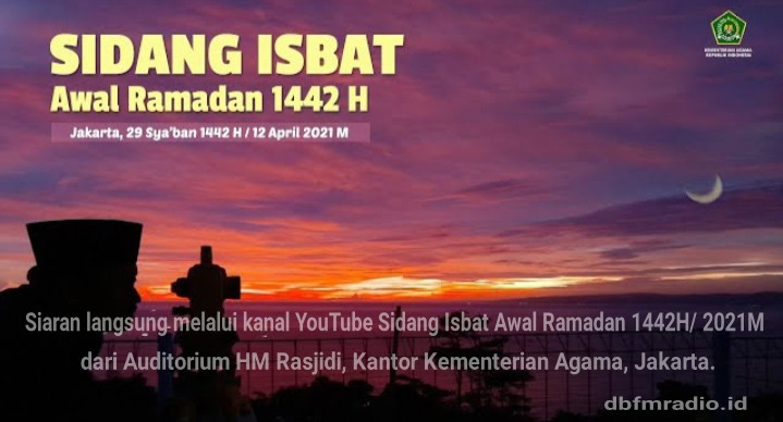 1 Ramadhan 1442 Hijriah ,  Selasa 13 April 2021