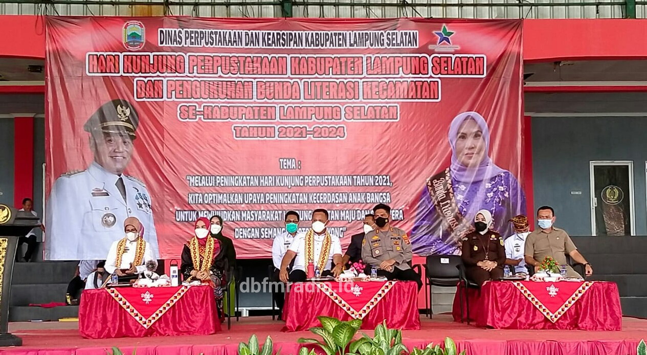 Peringati Hari Kunjung Perpustakaan,  Kukuhkan Bunda Literasi  Kecamatan.