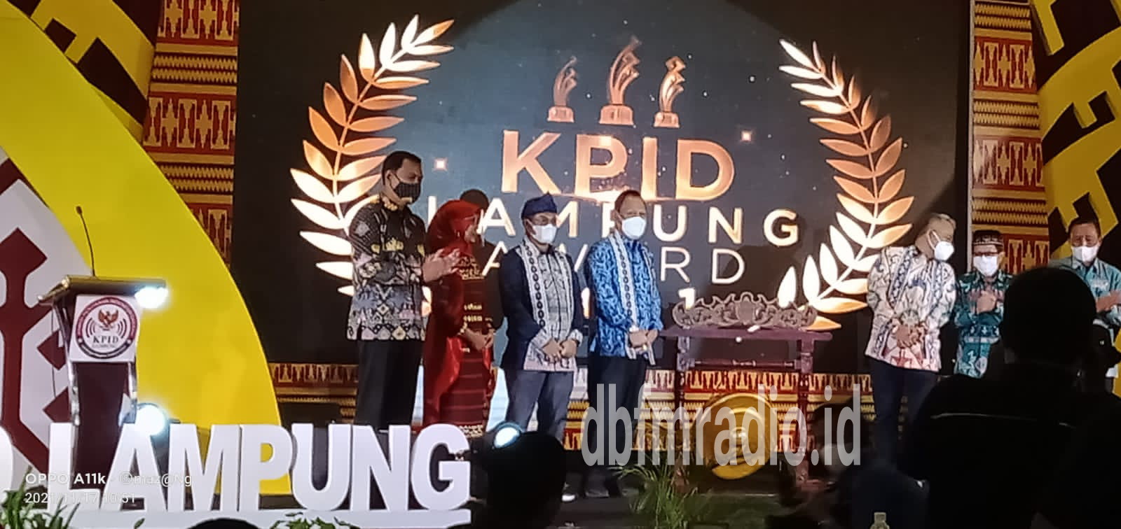 KPID Lampung Award 2021 : "Jejama Ngejaga Siaran Sihat di Provinsi Lampung - Satukan Langkah Wujudkan Penyiaran Sehat dan Bermanfaat"