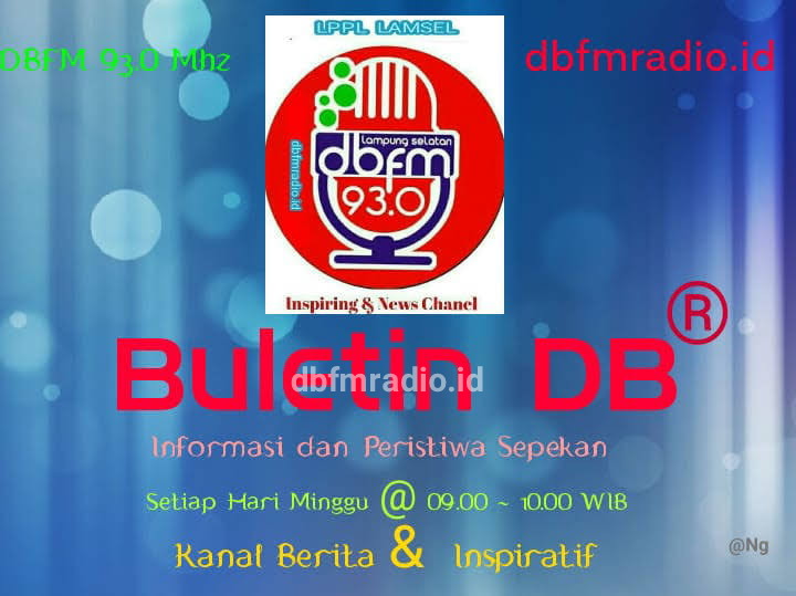 Buletin DB : Minggu 21 November 2021