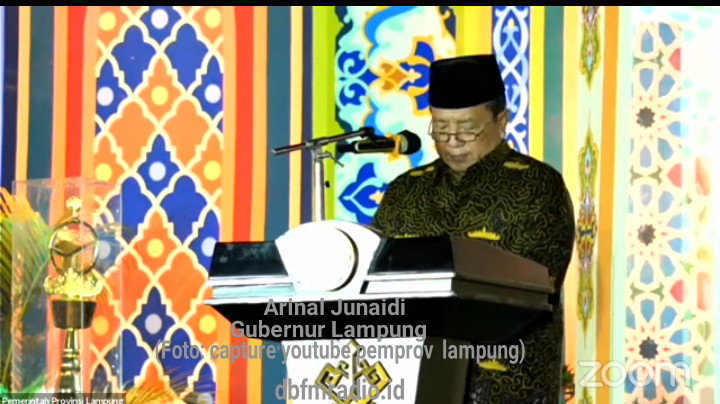 Buka MTQ Ke 48, Arinal Junaidi Minta Program Lampung Mengaji Dapat Berjalan Dengan Baik.