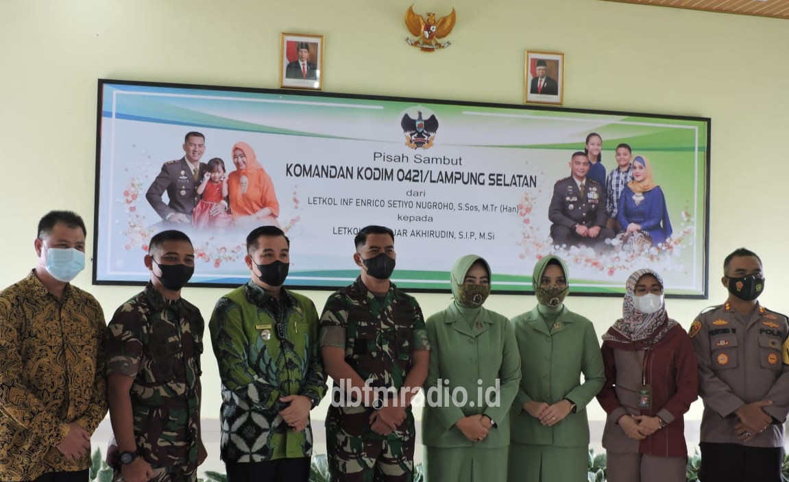 Jabat Dandim 0421/LS Selama 20 Bulan, Letkol Infanteri Enrico SN, Dapat Tugas Baru di Mabes TNI.