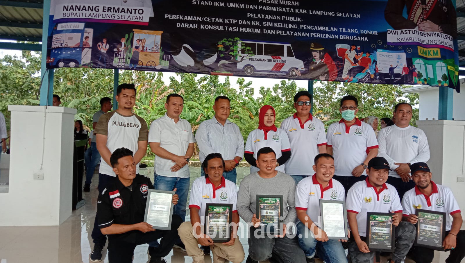 Rayakan Hari Bakti Adhyaksa Ke-62 Kejari Lamsel Gelar Lomba Burung Berkicau dan Kontes Bonsai.