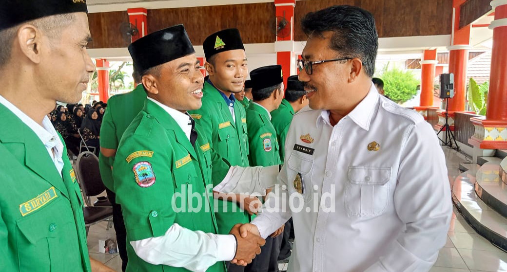 Resmi Dilantik, GP Ansor Lamsel Diminta  Bersinergi Dengan Pemerintah Daerah.