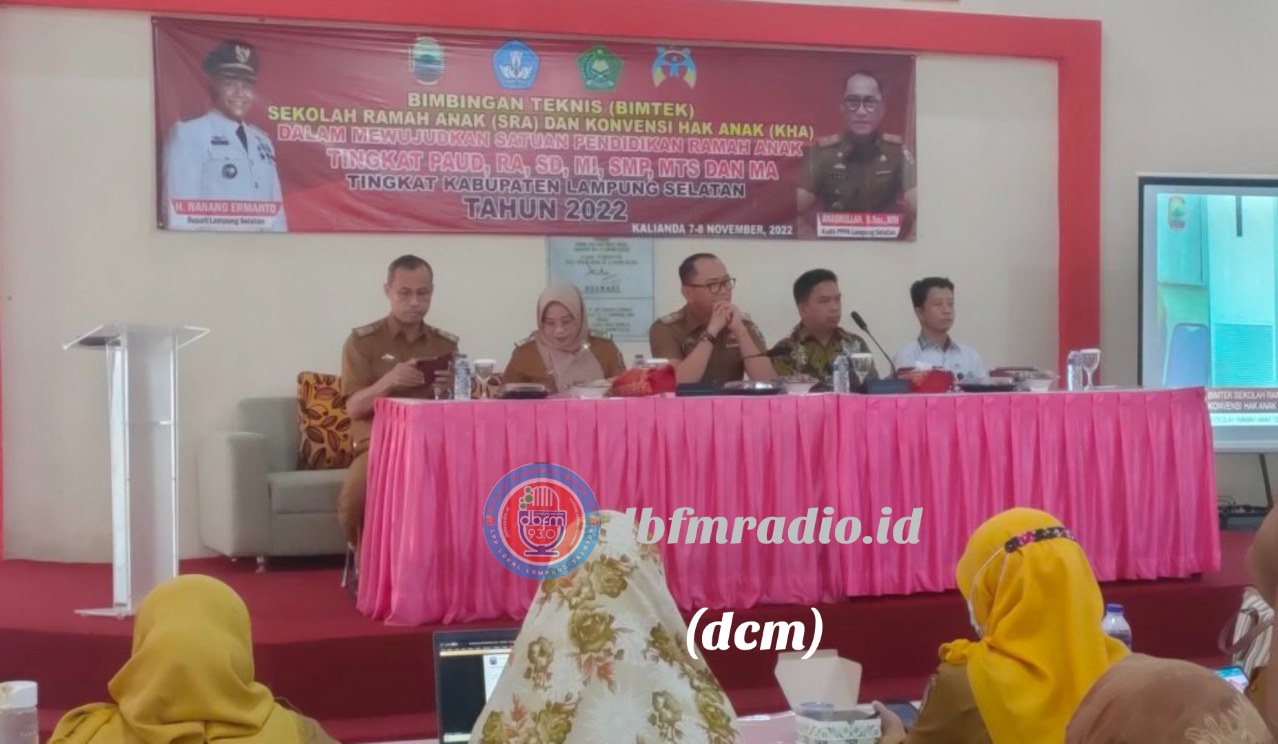 Gelar Bimtek, Dinas PPPA Lamsel Akan Wujudkan Pendidikan Ramah Anak.