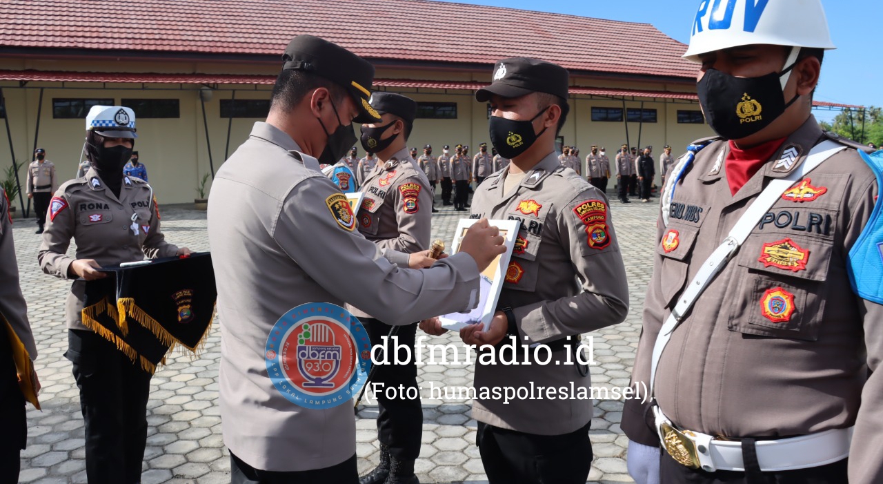 Tegas Tersangkut Kasus Narkoba, 2  Bintara Polres Lampung Selatan, di-PTDH- kan.