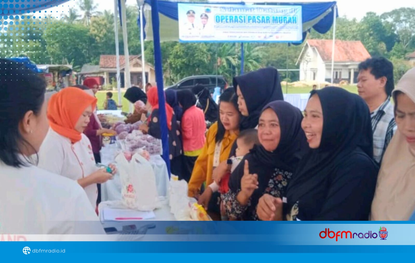 Pemkab Lampung Selatan Gelar Operasi Pasar Murah untuk Kendalikan Harga Kebutuhan Pokok