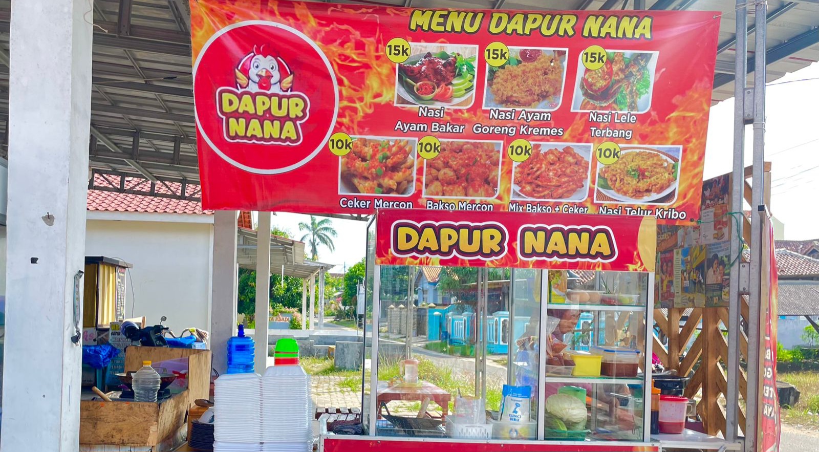 Dapur Nana, Kuliner Murah Meriah dengan Rasa Juara di Sinar Laut Kalianda!