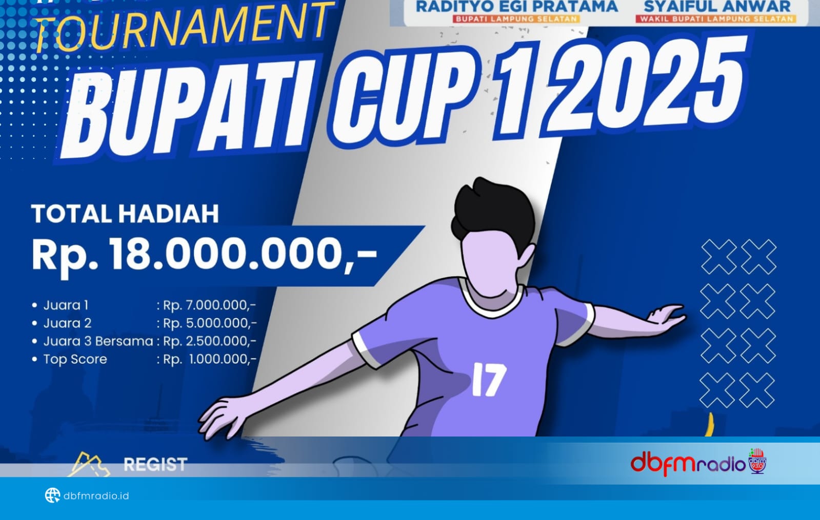 Bupati Cup I 2025 Siap Digelar, Tonggak Baru Kebangkitan Sepak Bola Lampung Selatan
