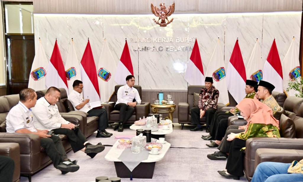 Bupati Lampung Selatan Terima Audiensi PWM Lampung, Bahas Pemberdayaan SDM dan Pengurusan Aset Muhammadiyah