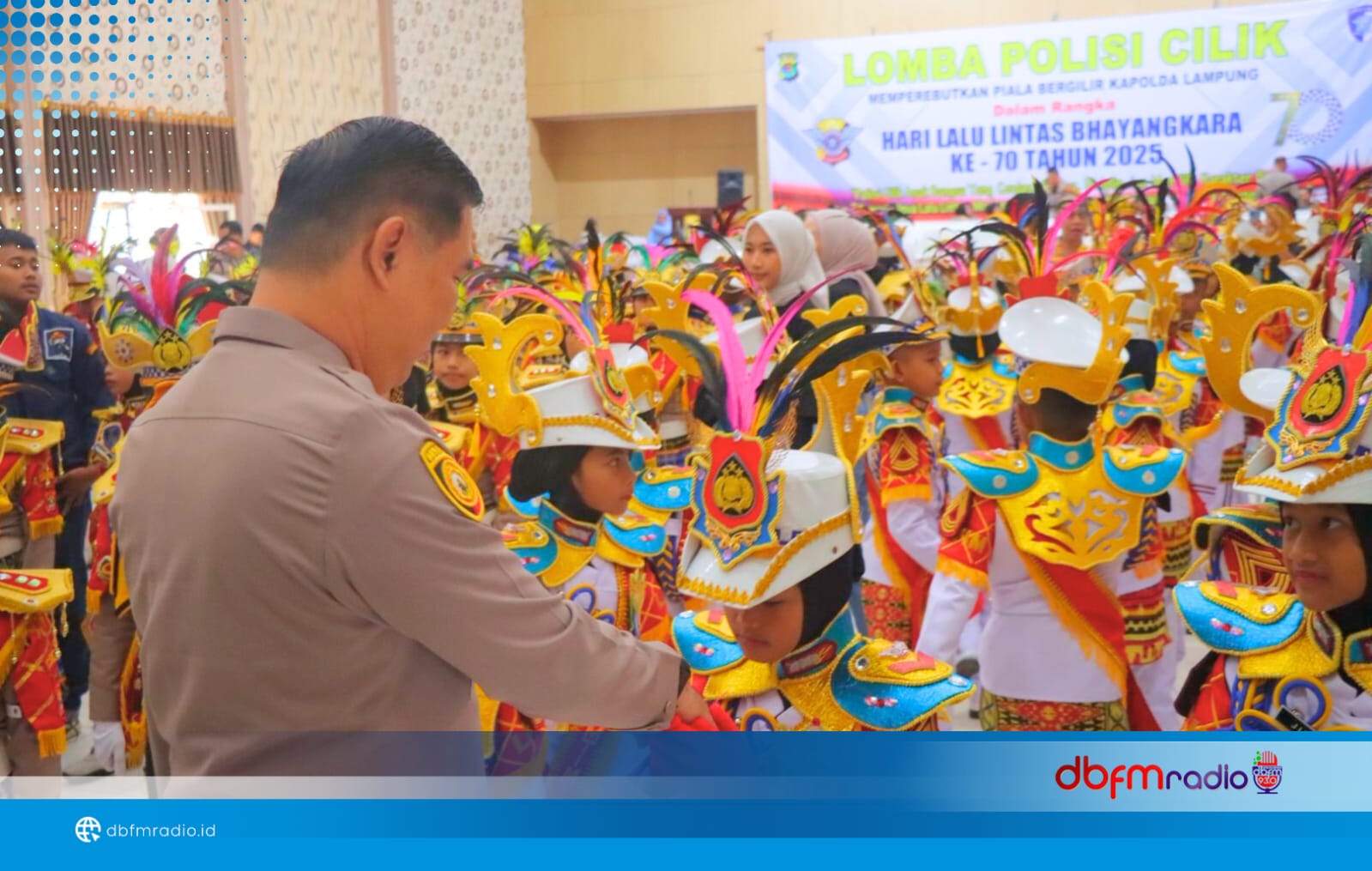 Wakapolda Lampung Buka Lomba Polisi Cilik 2025, Dorong Generasi Tertib dan Tangguh