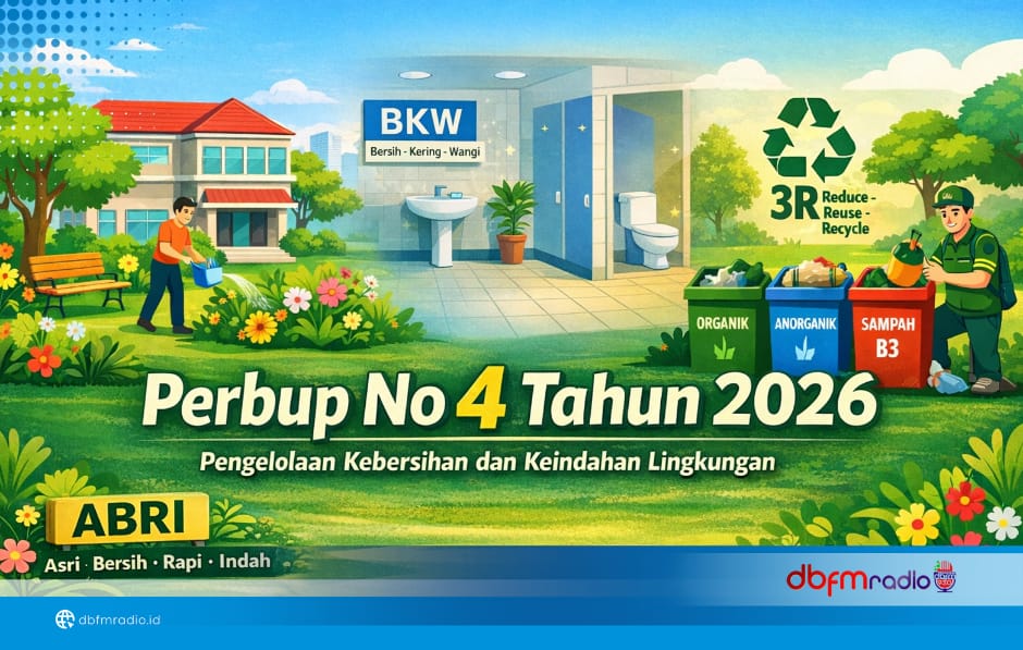 Perbup Kebersihan Terbit, Instansi dan Masyarakat Wajib Terapkan Standar ABRI