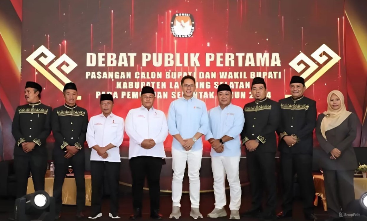 Lampung Selatan Gelar Debat Pertama Calon Bupati dan Wakil Bupati Lampung Selatan Pilkada Tahun 2024