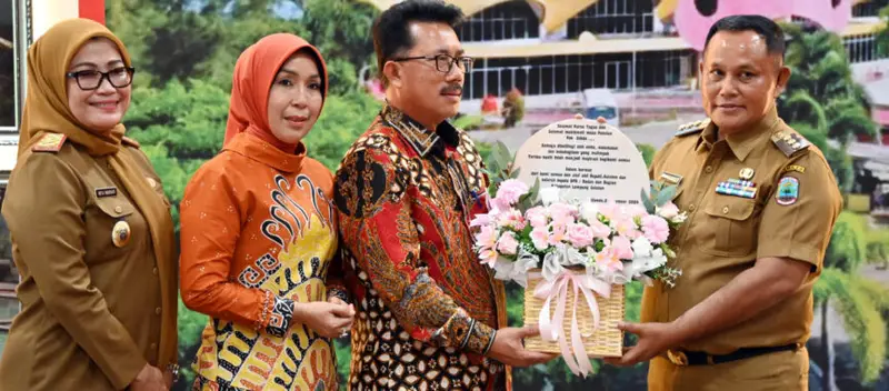 Pemkab Lampung Selatan Gelar Acara Pengantar Purna Tugas Sekda Thamrin