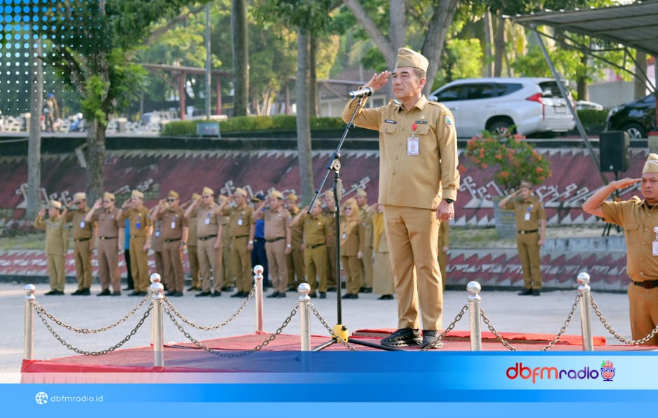 ASN Lampung Selatan Didorong Jadi Motor Perubahan, Apel Mingguan Tegaskan Birokrasi Harus Adaptif