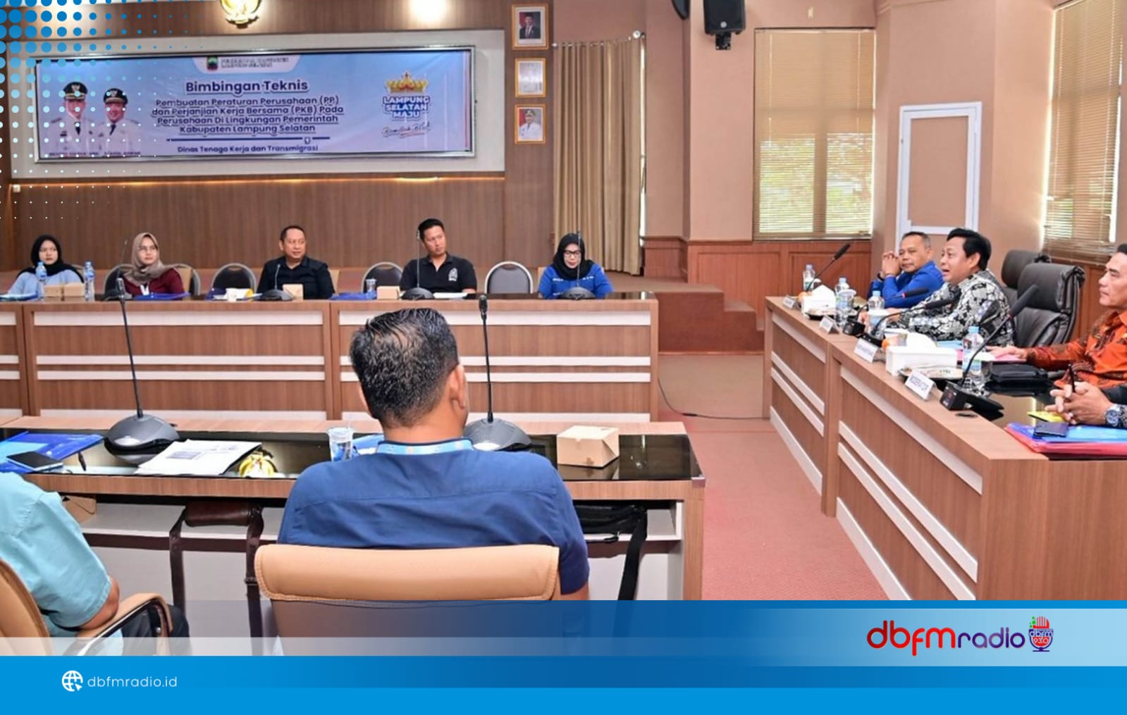 Pemkab Lampung Selatan Gelar Bimtek Pembuatan PP dan PKB untuk Ciptakan Hubungan Industrial Sehat