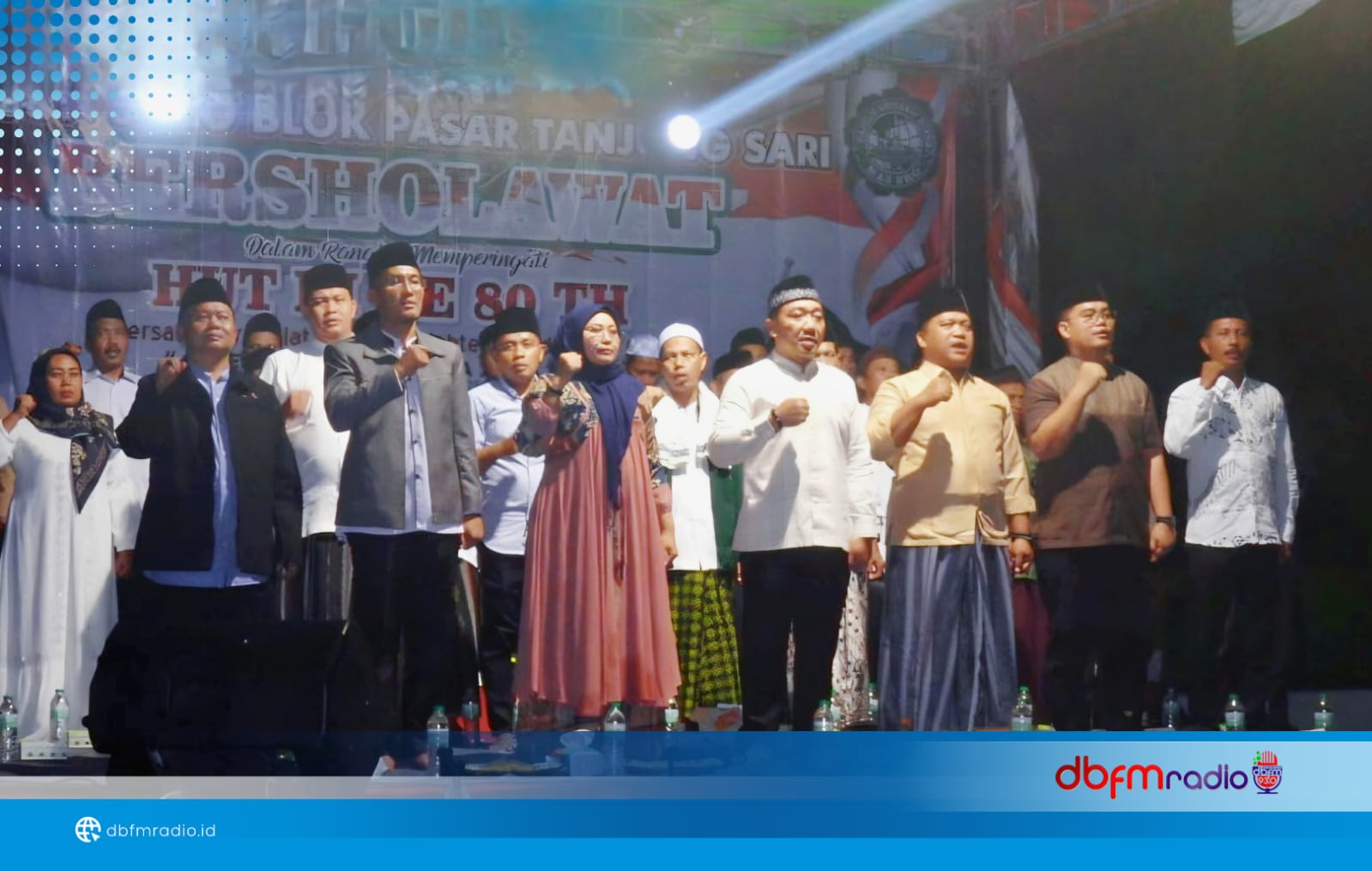 Gebyar Sholawat di Palas, Wakil Bupati: “Dari Tanjung Sari untuk Indonesia, Dari Lampung Selatan untuk Dunia”