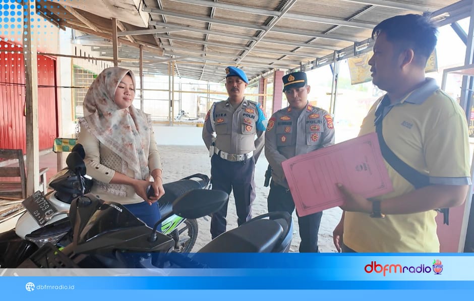 Korban Tak Perlu Tinggalkan Usaha, Polsek Candipuro Antar Motor yang Sempat Dicuri