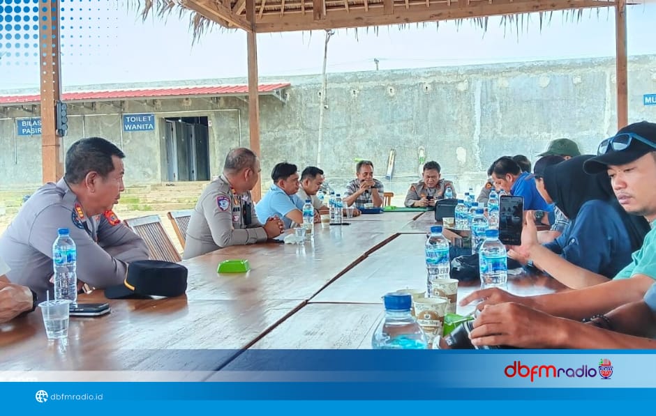 Panitia Konferkab PWI Lampung Selatan Audiensi dengan Kapolres, Perkuat Sinergi Pengamanan