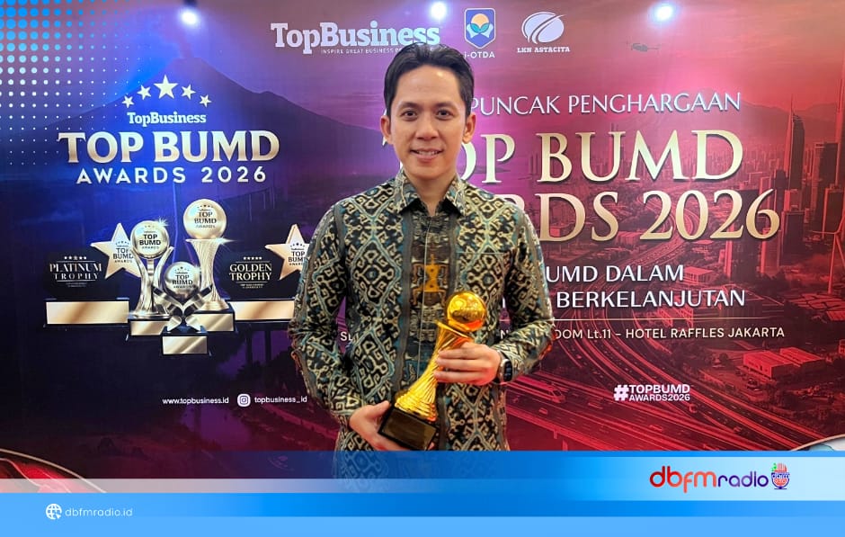Perumda Tirta Jasa Lampung Selatan Sabet TOP BUMD Awards 2026 Bintang 4