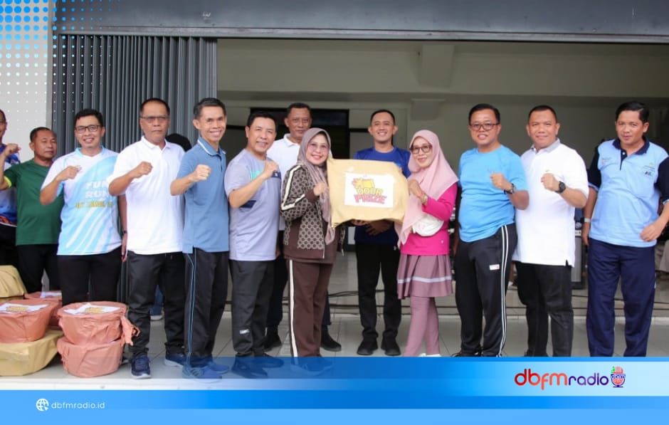 Senam Jumat di GWH Kalianda Makin Semarak, Doorprize Jadi Pemantik Warga Gemar Berolahraga