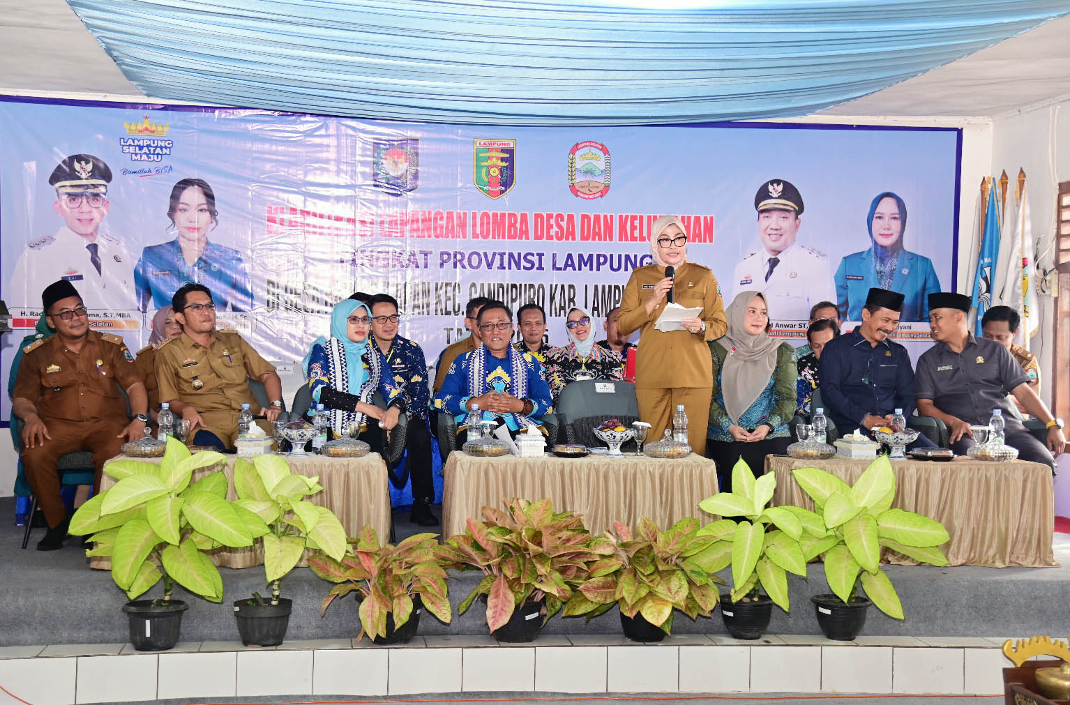 Desa Rawa Selapan Tampilkan Inovasi Tangguh Pangan, Wakili Lampung Selatan di Lomba Desa Tingkat Provinsi 2025