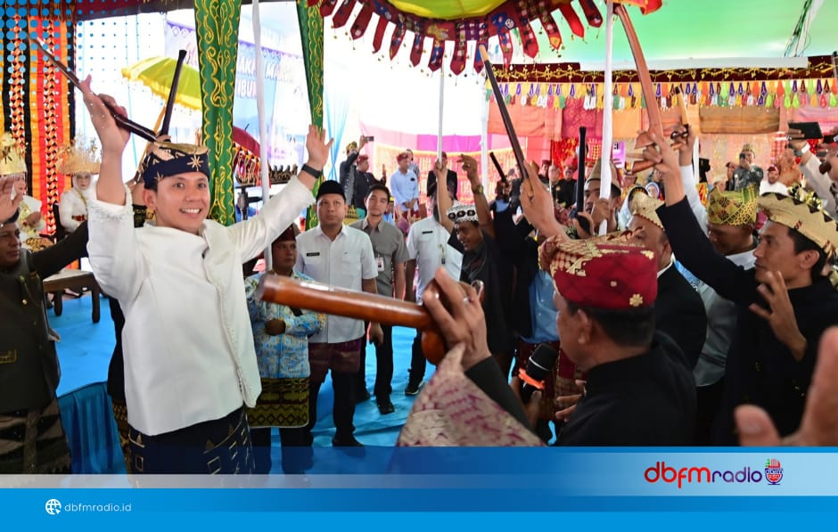Bupati Lampung Selatan Dinobatkan sebagai Pengikhan Penata Marga pada Cangget Bagha Katibung