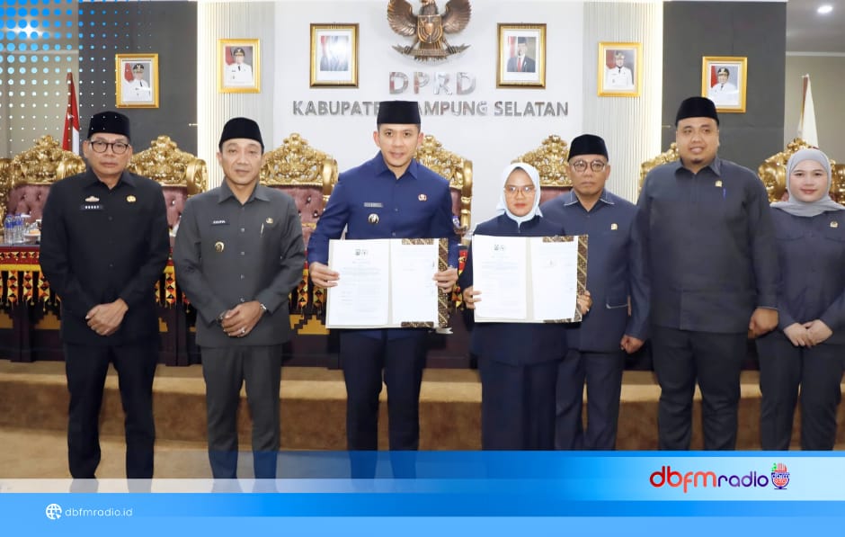 Pemkab Lampung Selatan dan DPRD Sepakati Raperda APBD 2025, WTP 10 Kali Jadi Modal Perkuat Tata Kelola