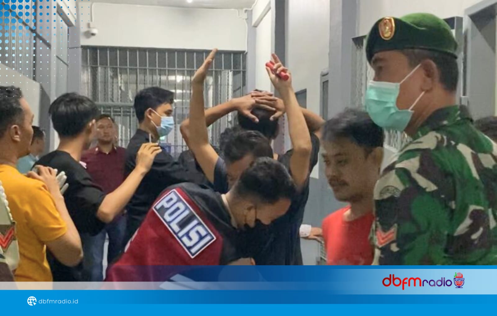 Lapas Kalianda Gelar Razia Blok Tengah Malam, Wujud Sinergi dengan TNI dan Polri