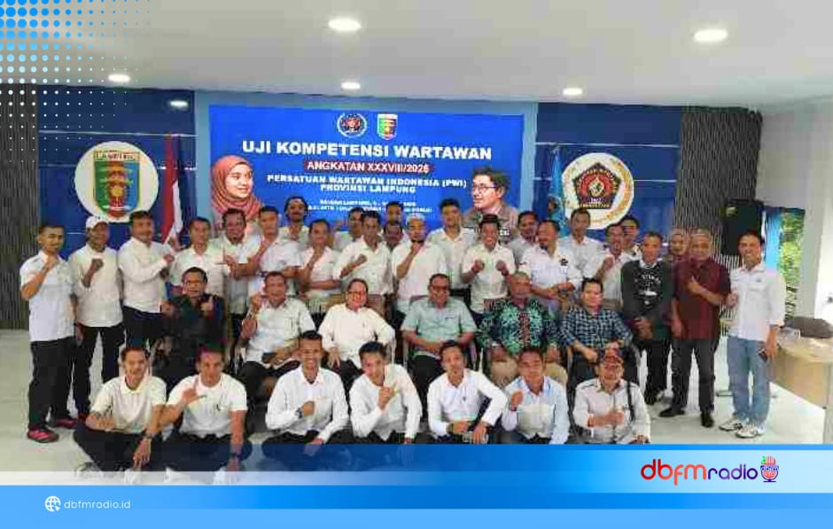 UKW PWI Lampung XXXVIII Cetak 31 Wartawan Kompeten, Siap Hadapi Tantangan Era Digital