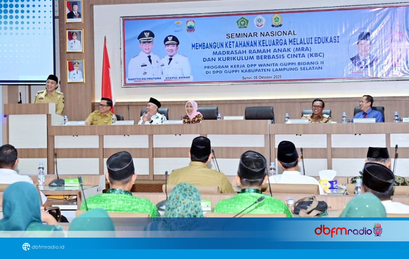 Wabup Syaiful Anwar Buka Seminar Edukasi Madrasah Ramah Anak dan Kurikulum Berbasis Cinta di Lampung Selatan
