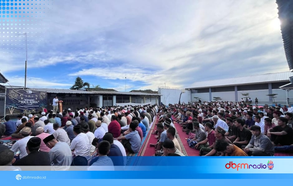 Khidmat di Balik Jeruji, Semangat Berbagi Warnai Iduladha di Lapas Kalianda