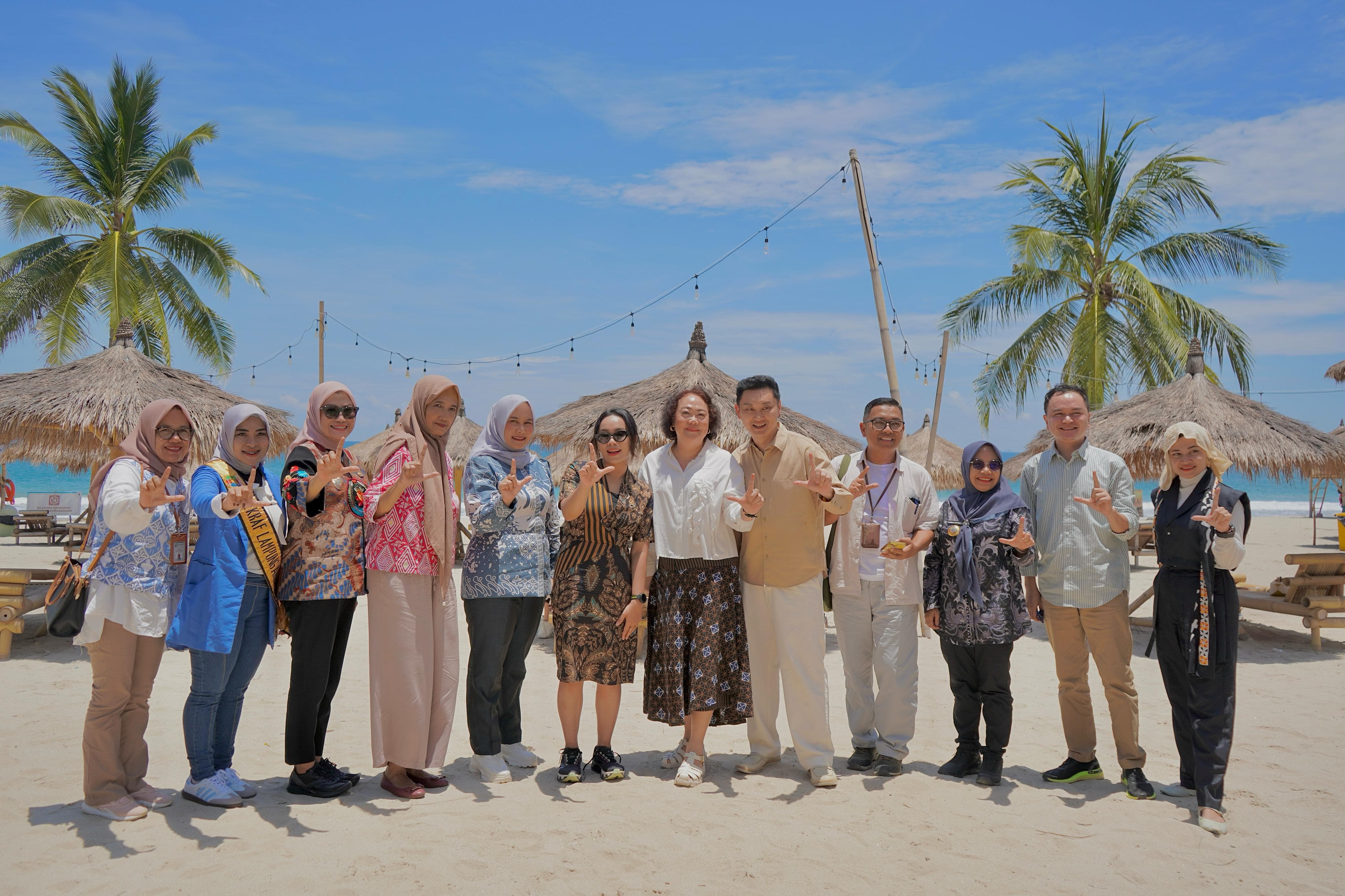 Lampung Selatan Siap Miliki 100 Tempat Wisata, Zita Anjani Ajak Semua Pihak Bersinergi