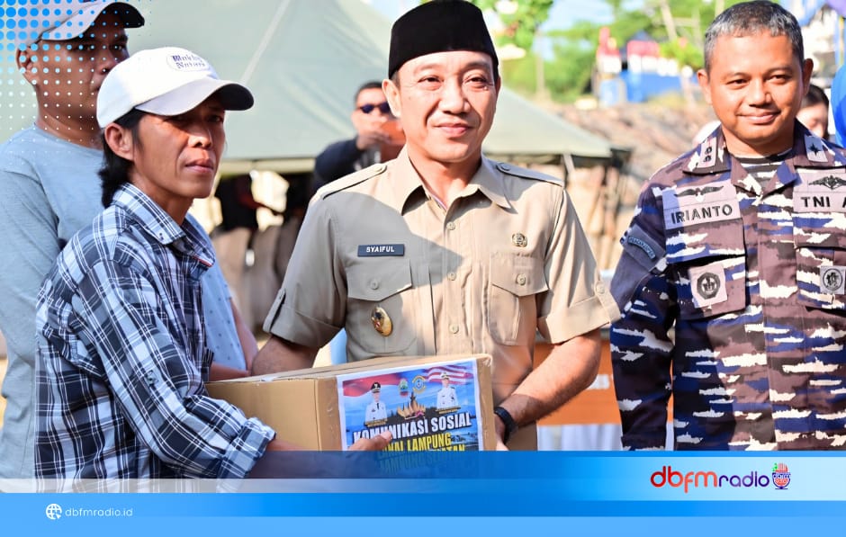 HUT Koarmada III Jadi Momentum Pengabdian, Lanal Lampung Gelar Bakti Sosial di Dermaga Bom
