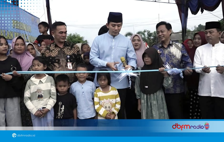 Penantian Warga Terjawab, Bupati Egi Resmikan Dua Ruas Jalan di Kalianda dan Way Panji