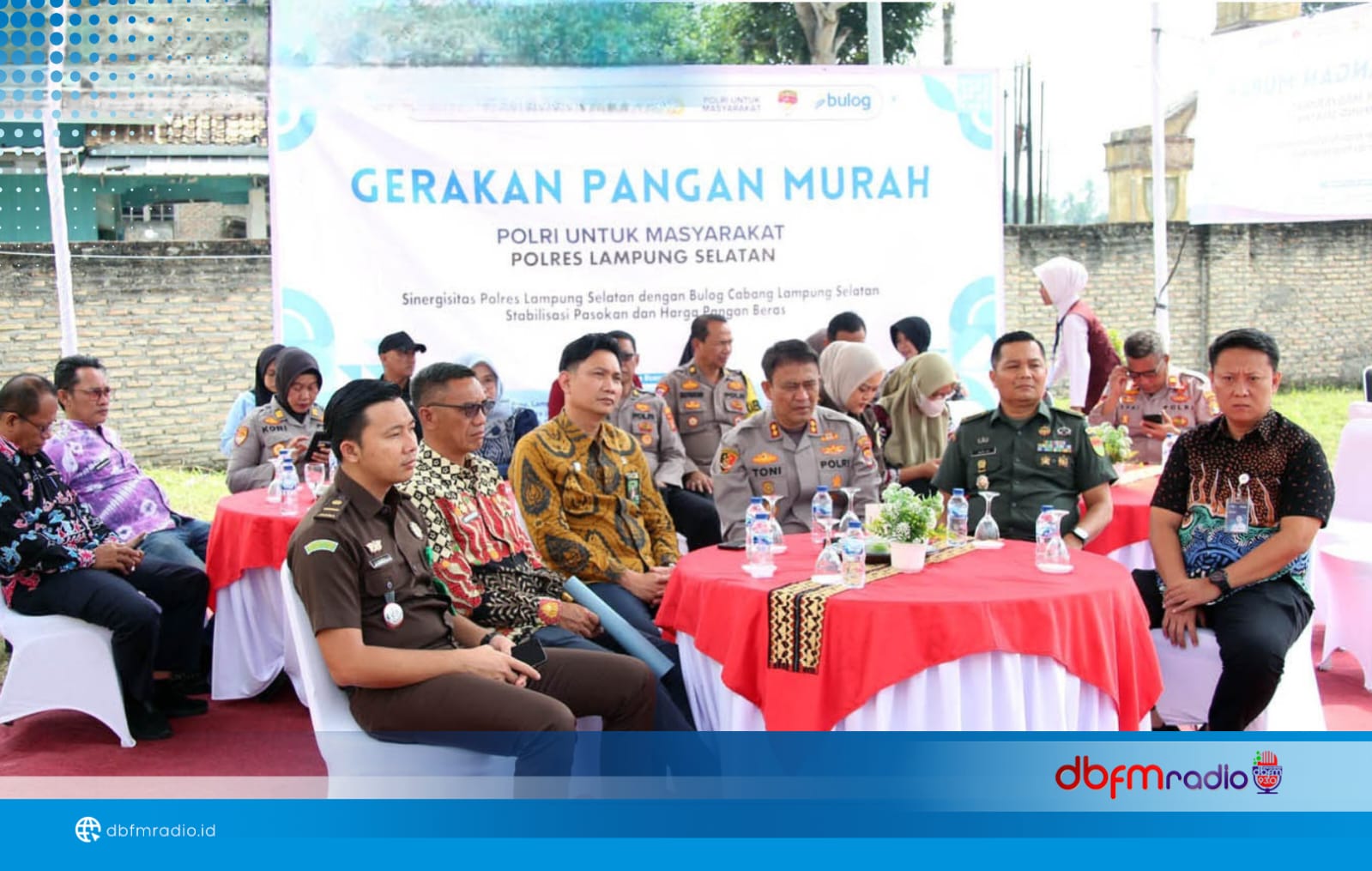 Polri-Bulog Gelar Gerakan Pangan Murah Serentak, Tekan Harga Beras untuk Jaga Daya Beli Masyarakat  Lampung Selatan
