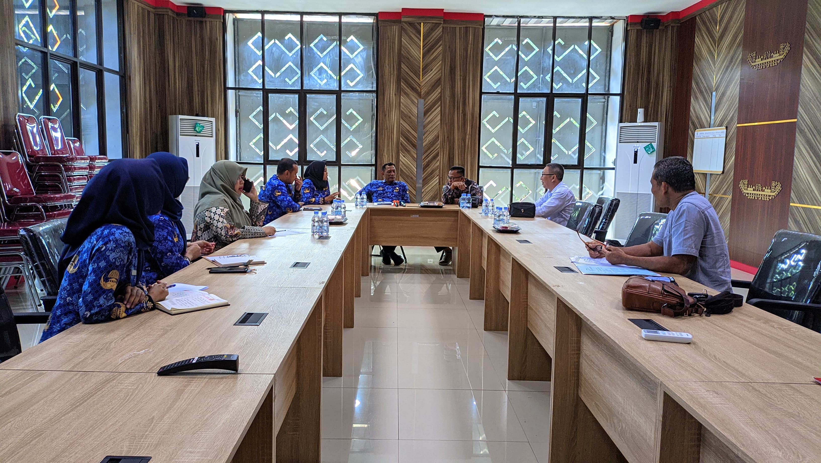 BPKAD Lampung Selatan Terima Kunjungan Kerja Komisi I DPRD Kota Padang Bahas KUA-PPAS 2025