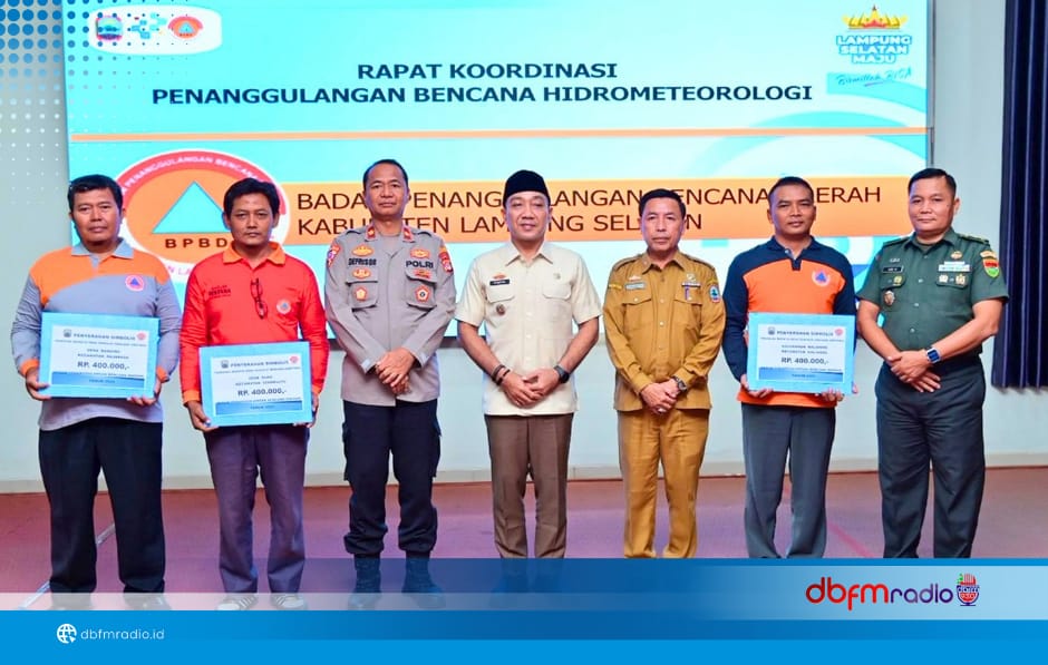 Pemkab Lampung Selatan Perkuat Kesiapsiagaan Hadapi Ancaman Bencana Hidrometeorologi