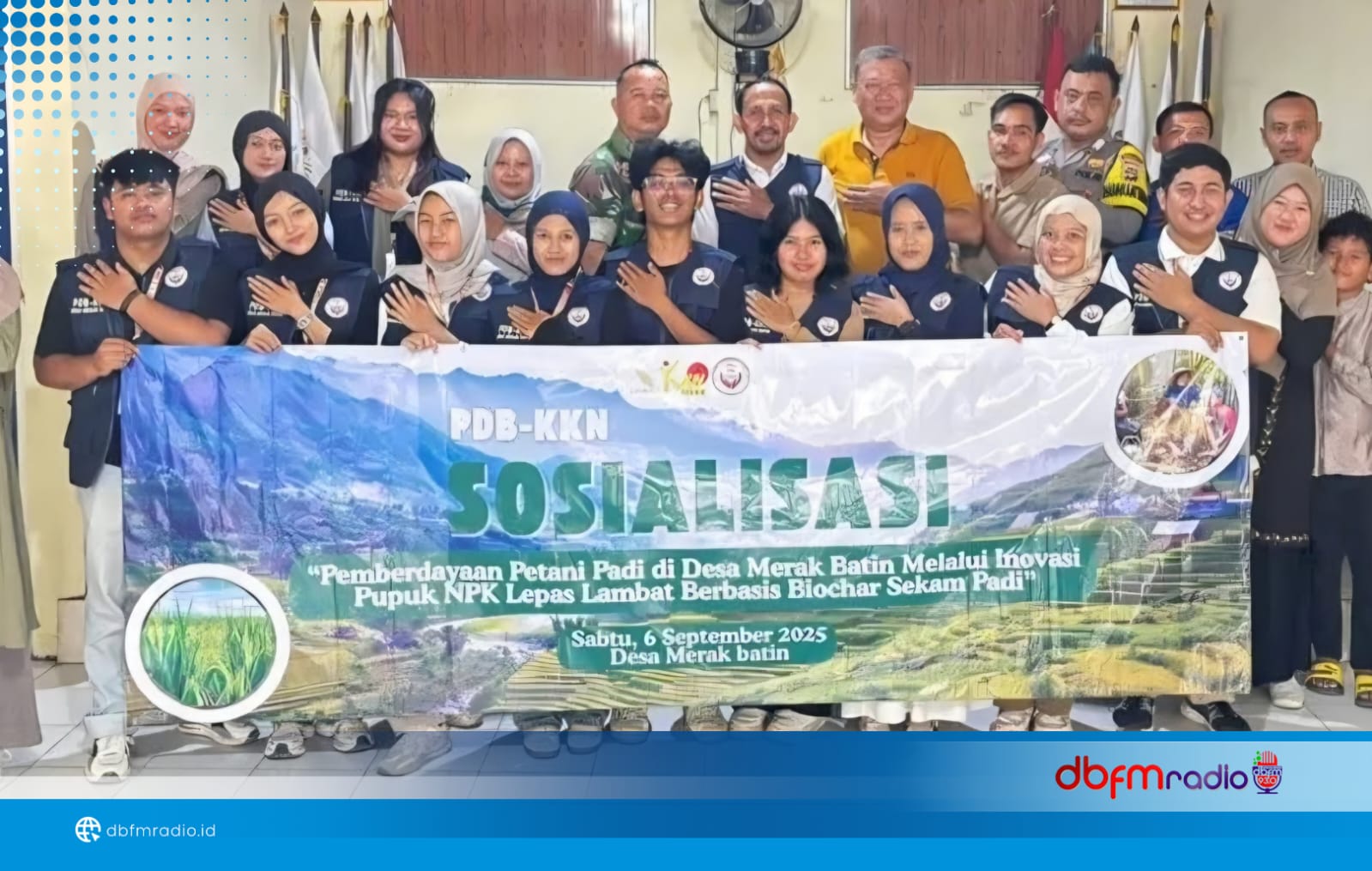Petani Merak Batin Dapat Inovasi Pupuk Ramah Lingkungan dari Itera