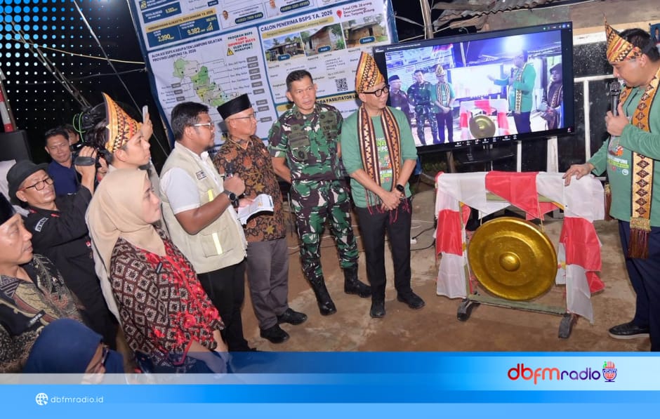 Lampung Selatan Jadi Pusat Launching Bedah Rumah se-Sumatra, 1.491 Rumah Warga Segera Dibangun