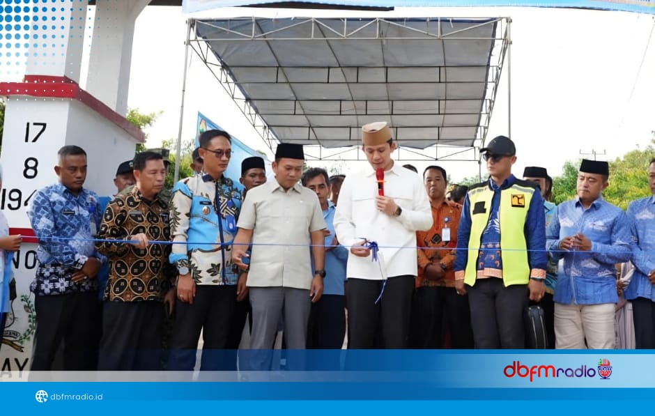 Setelah 52 Tahun, Jalan Kota Dalam–Budidaya Akhirnya Diresmikan Bupati Egi