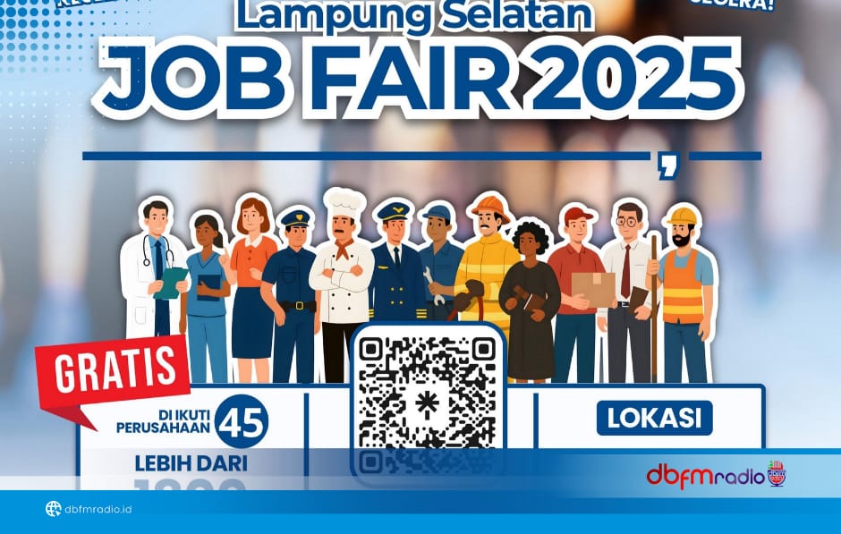 Lampung Selatan Gelar Job Fair 2025, Sediakan 1.800 Lowongan dari 45 Perusahaan Ternama