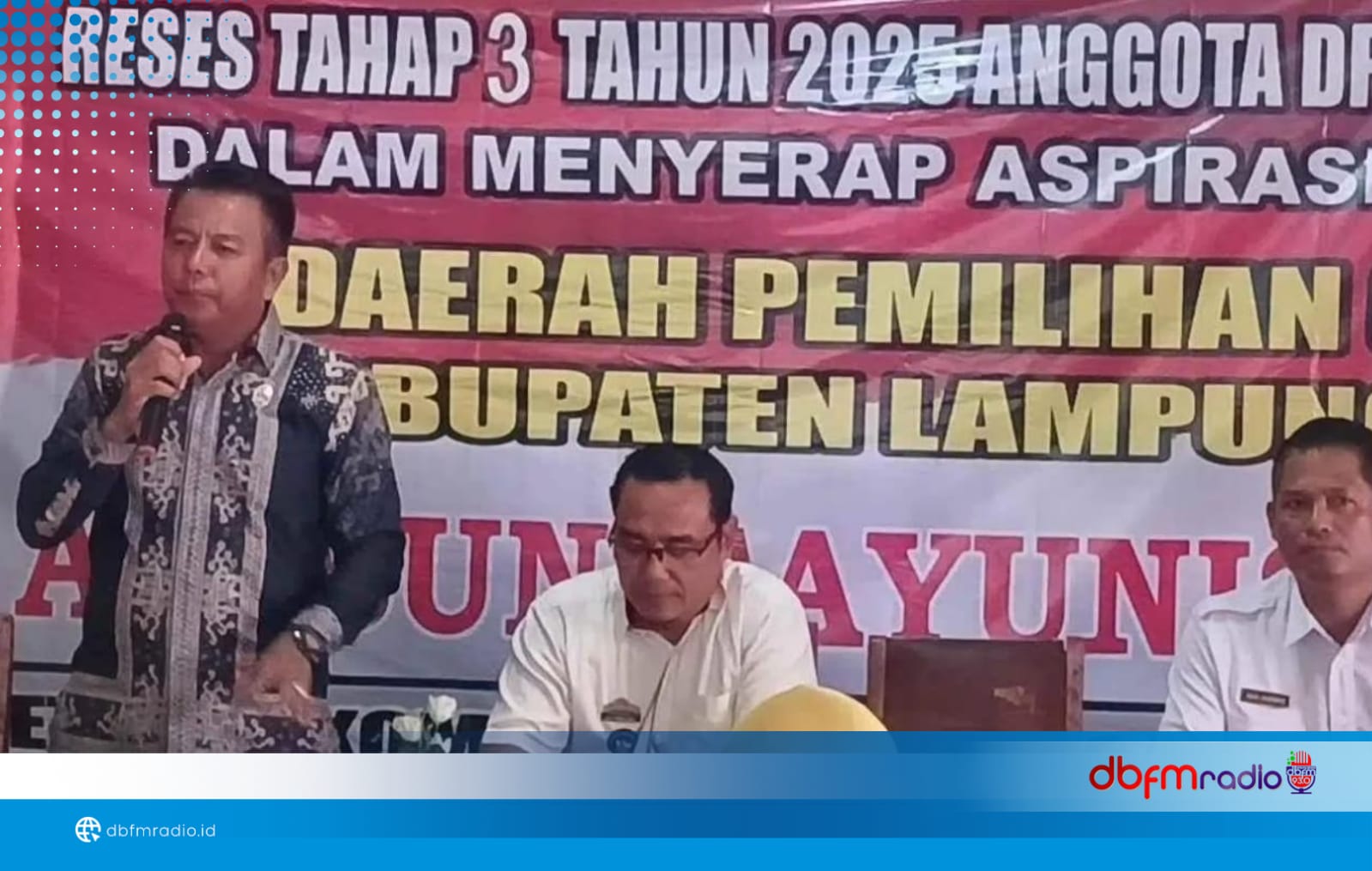 Serap Aspirasi Warga, Anggota DPRD Lampung Aribun Sayunis Gelar Reses Tahap III di Kalirejo