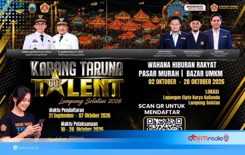 Karang Taruna Got Talent 2026: Panggung Baru Talenta Muda Lampung Selatan, Hadiah Puluhan Juta Menanti
