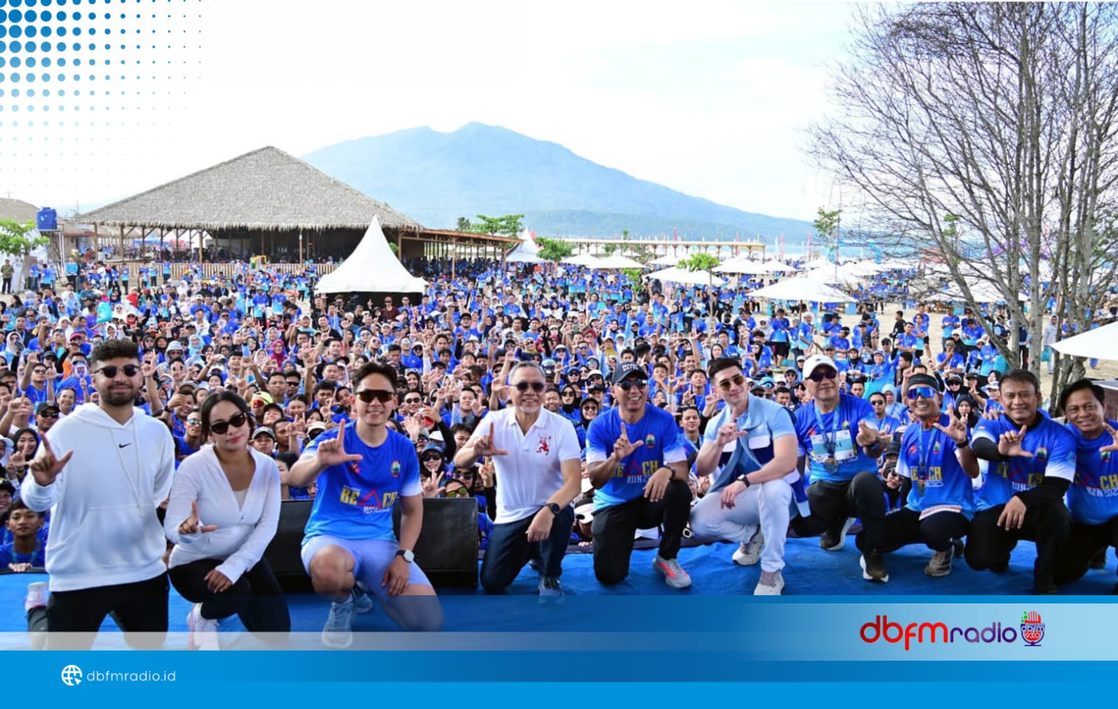 Krakatau Beach Run 2025 Jadi Panggung Sport Tourism dan Promosi Pariwisata Lampung Selatan